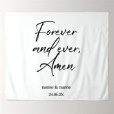 Lofaris Personalized Rustic Wedding Backdrop Decor